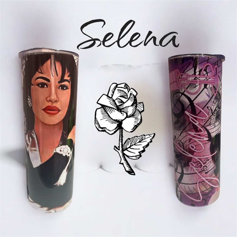 Selena 20 oz Tumbler style 10